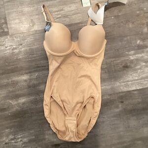 NWT Flexees Nude Bodysuit shapewear